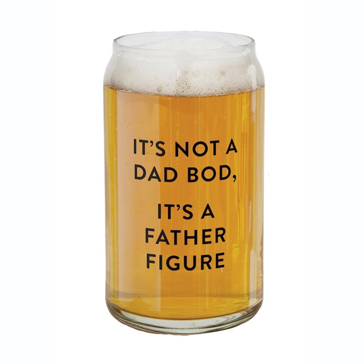 Picture of Santa Barbara Design Studio N0498 Beer Can Glass&#44; Father Figure