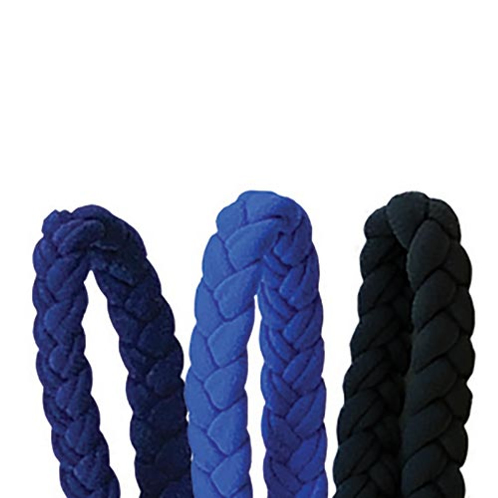 P62259 Men Hair Ties, Black & Blue