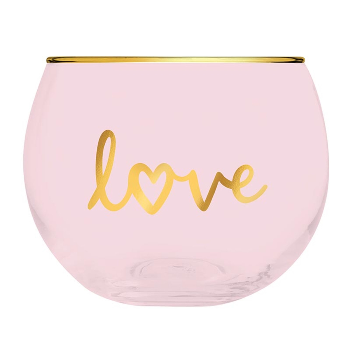 P7816 Roly Poly Glass - Love