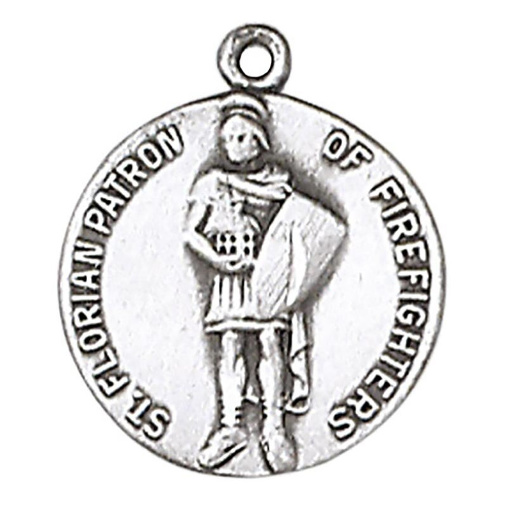 JC-96-1MFT St. Florian Sterling Silver Medal