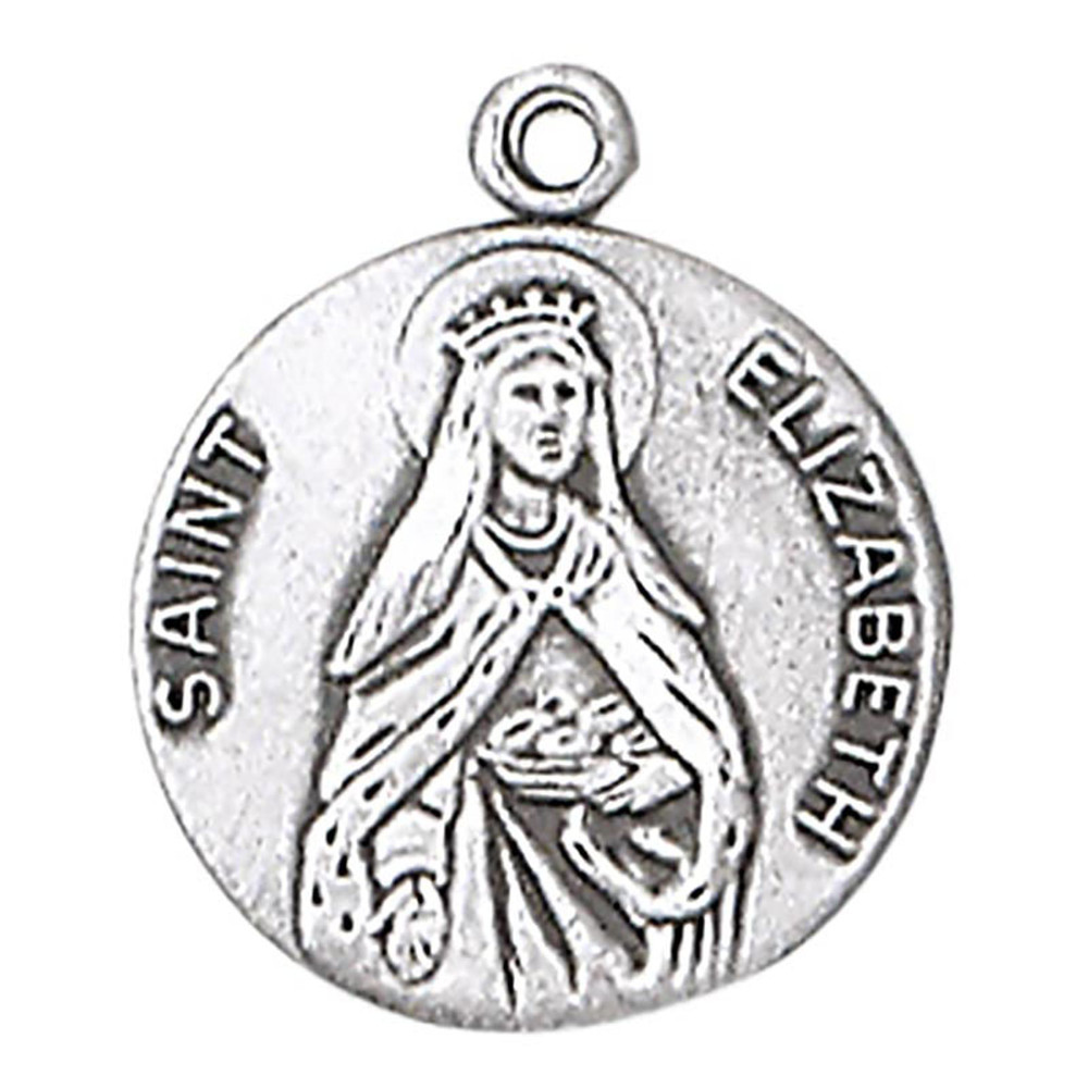 JC-159-1MFT St. Elizabeth & Hungary Sterling Silver Medal