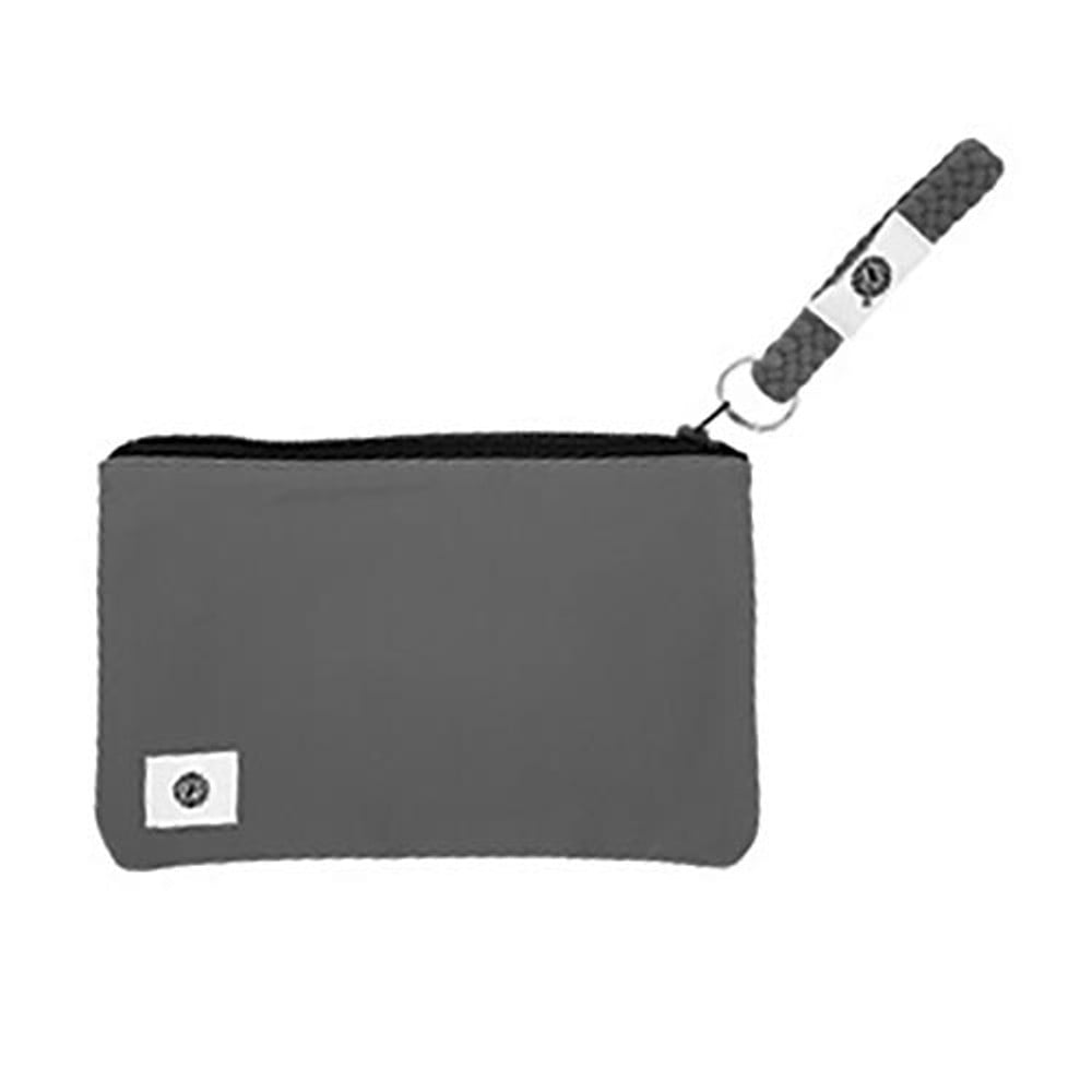 P82136 Pom Pouch, Solid Gray