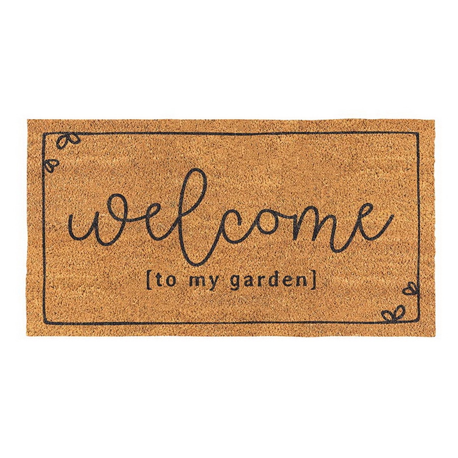 Picture of Christian Brands R0011 Pure Design Doormat - Welcome to My Garden