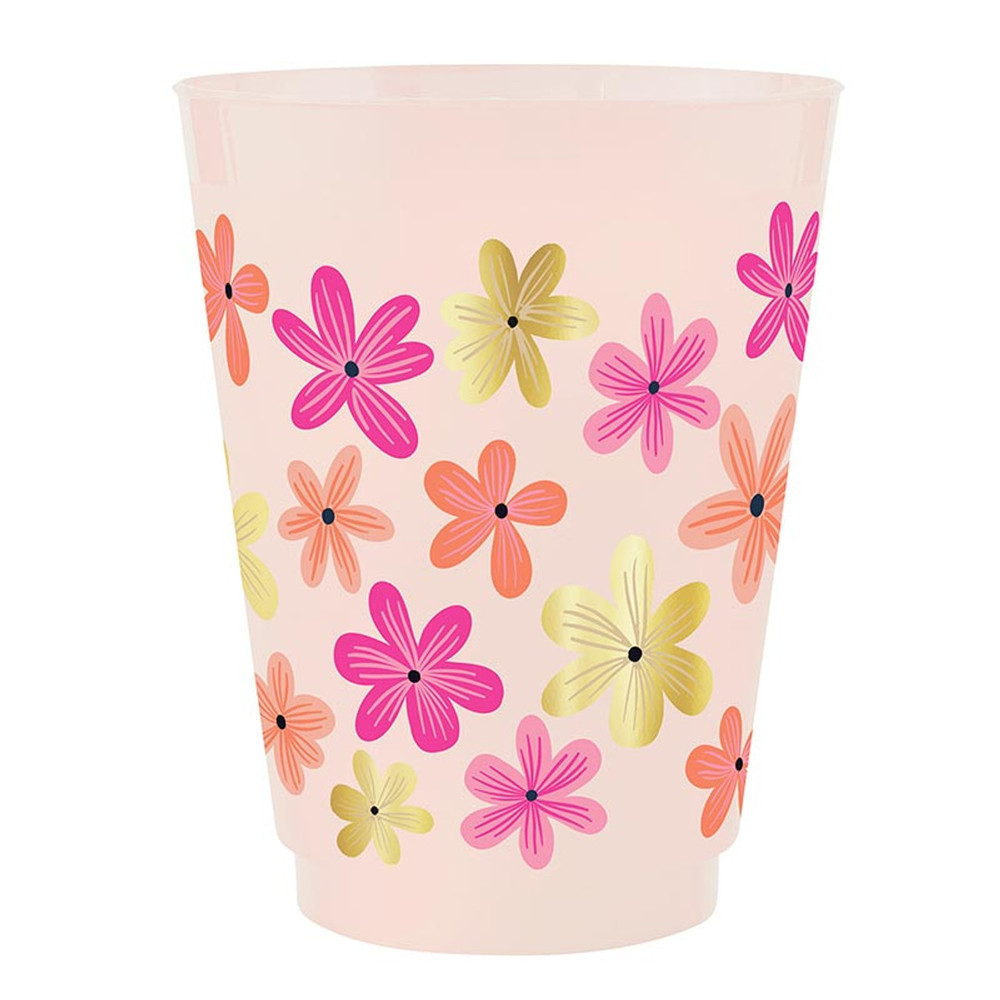 R1841 Frost Cup - Floral Pattern