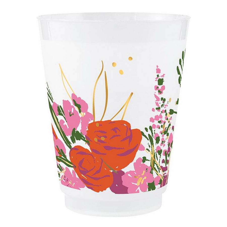 R0077 Tablesugar Frost Cups - Flowers