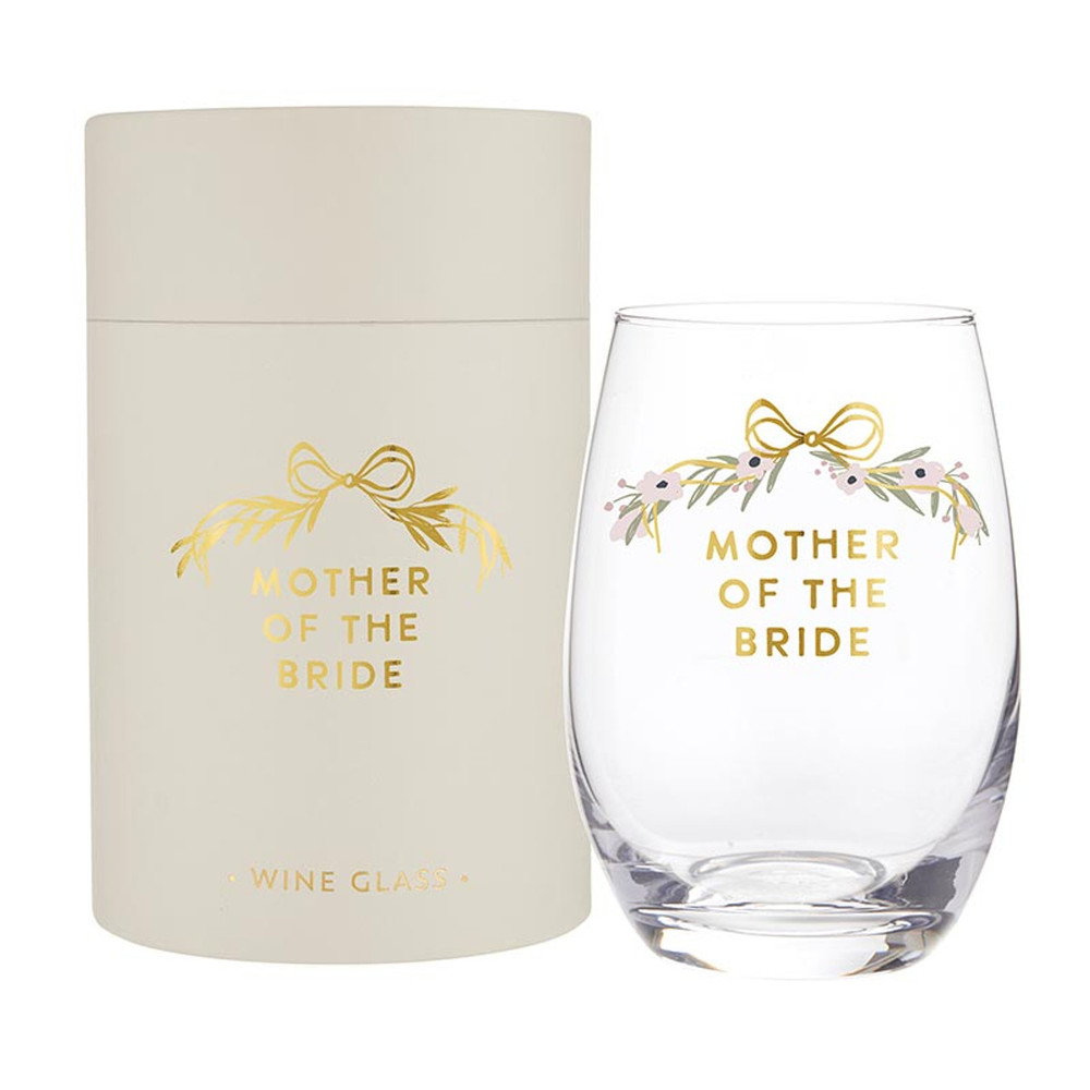 Picture of Christian Brands R1583 Stemless Wine Glass - Mother of the Bride