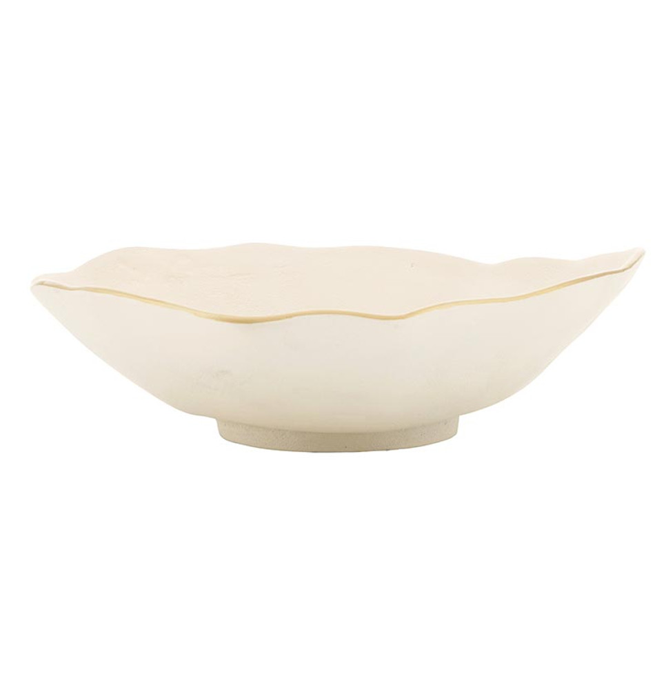 Picture of Christian Brands R0149 12 in. Gold Rim Aluminum Bowl