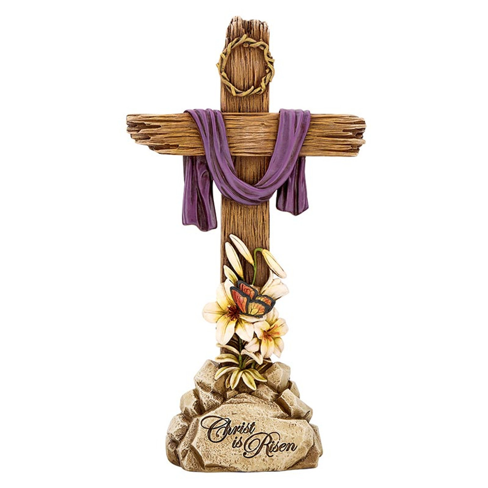 R2053 Risen & Lenten Cross Statue