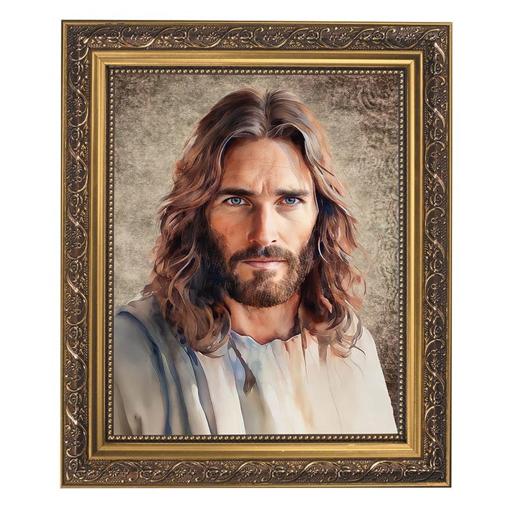 79-215 Come Follow Me Gold Tone Framed Print