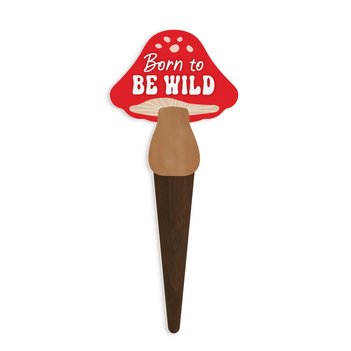 YPPA0025 2.75 x 6.5 in. Born to Be Wild Plant Pals