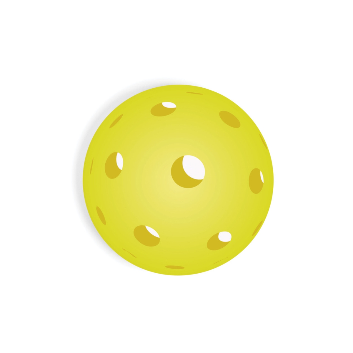 CSTS1034 2.75 in. Fun Pickleball Car Coaster