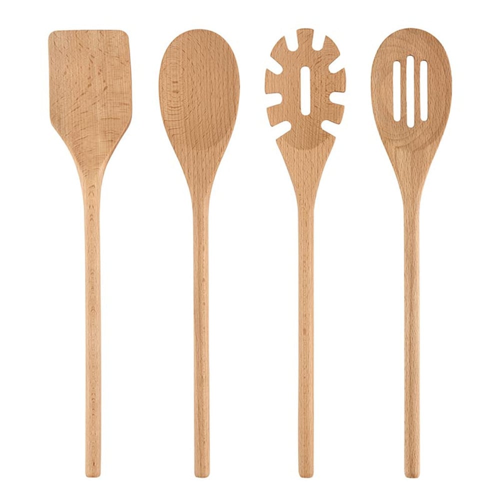 Picture of Christian Brands R0336 Face to Face Wood Utensil Set - Home Made&#44; Set of 4