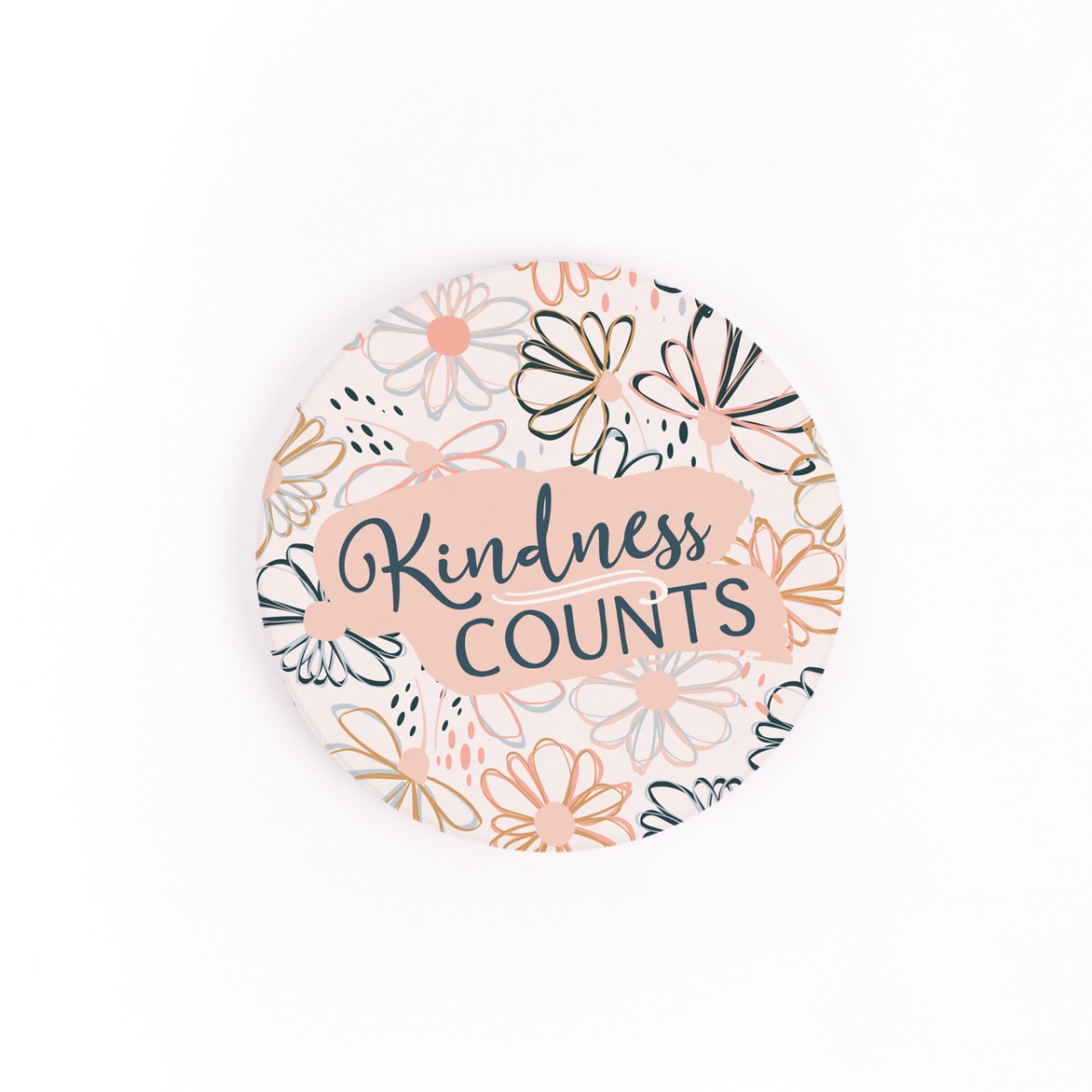 Picture of Christian Brands CSTS0849 2.75 in. Kindness Counts Ceramic Car Coaster