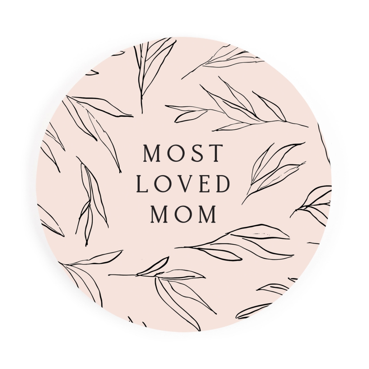 Picture of Christian Brands COC0194 4 in. Most Loved Round Coaster
