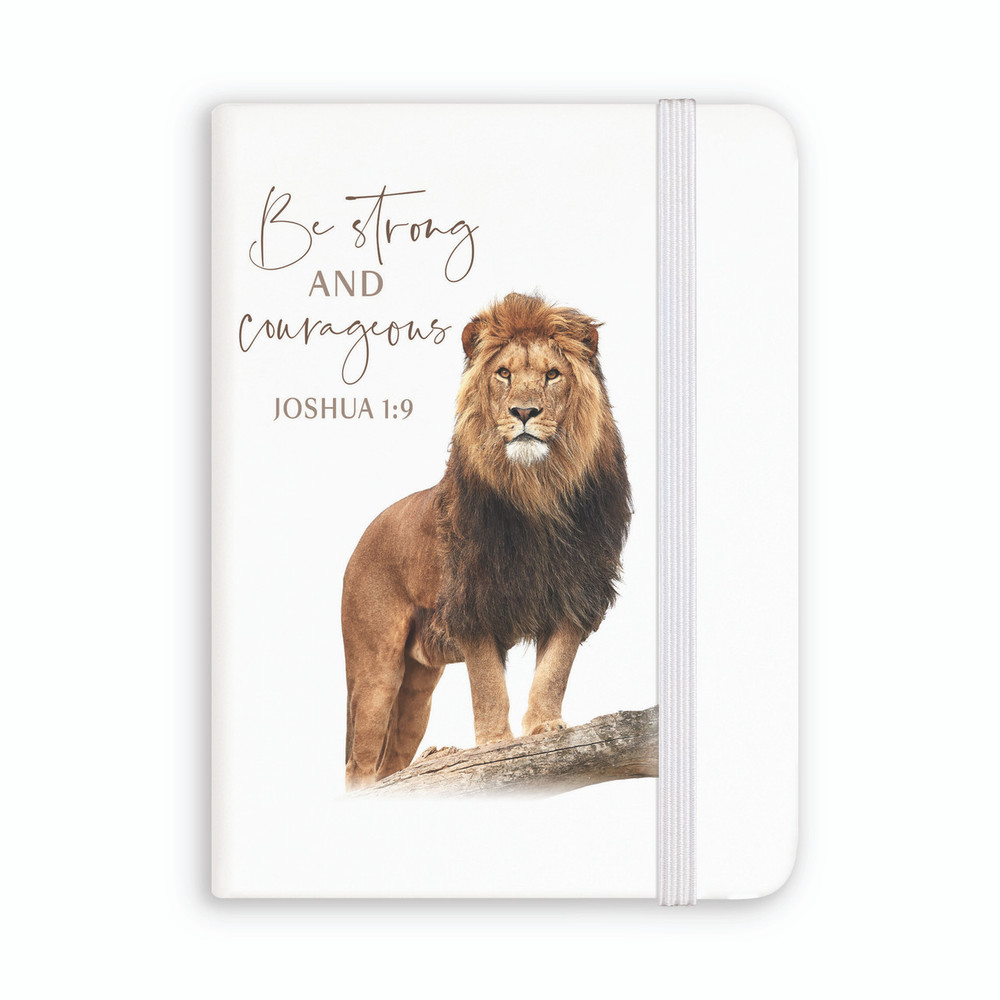 NOT0100 4.25 x 5.75 in. Journal Book - Be Strong & Courageous