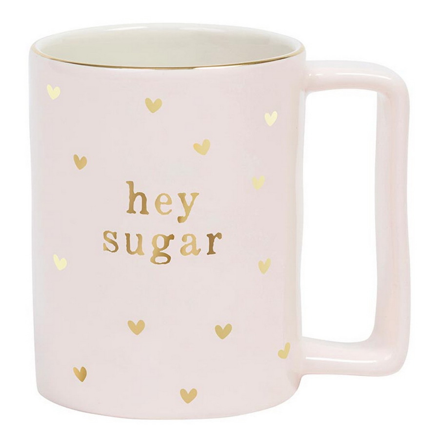 Picture of Christian Brands R0187 Tablesugar Ceramic Organic Mug - Hey Sugar