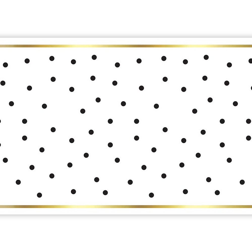 Picture of Christian Brands R1670 Foil Paper Table Runner - Polka Dot