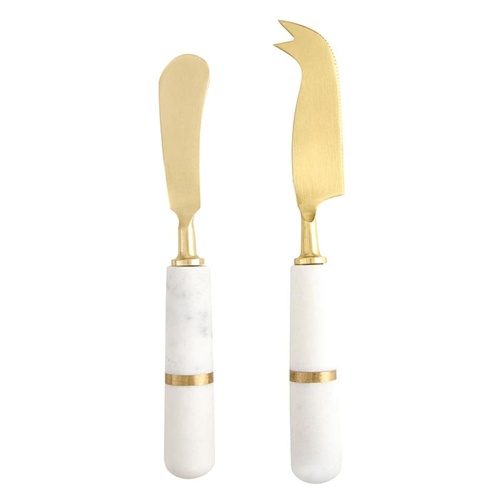 Picture of Christian Brands R0273 Marble Handle Cheese Knives, Set of 2