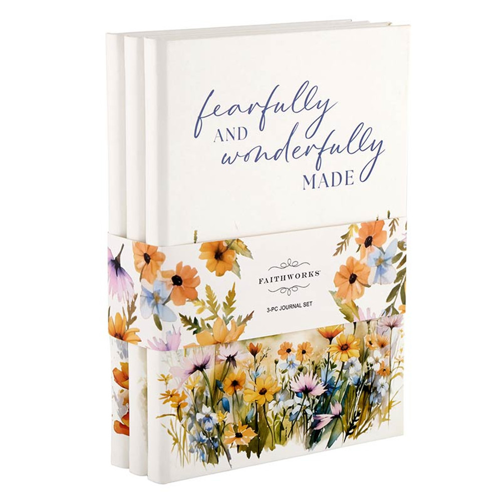R1943 Journals Book - Fearfully & Wonderfully Made - 3 Piece