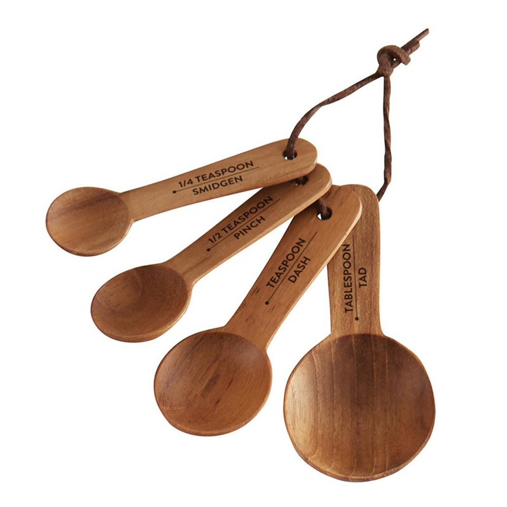 Picture of Christian Brands R0334 Face to Face Wood Measuring Spoons - Just A Spoonful