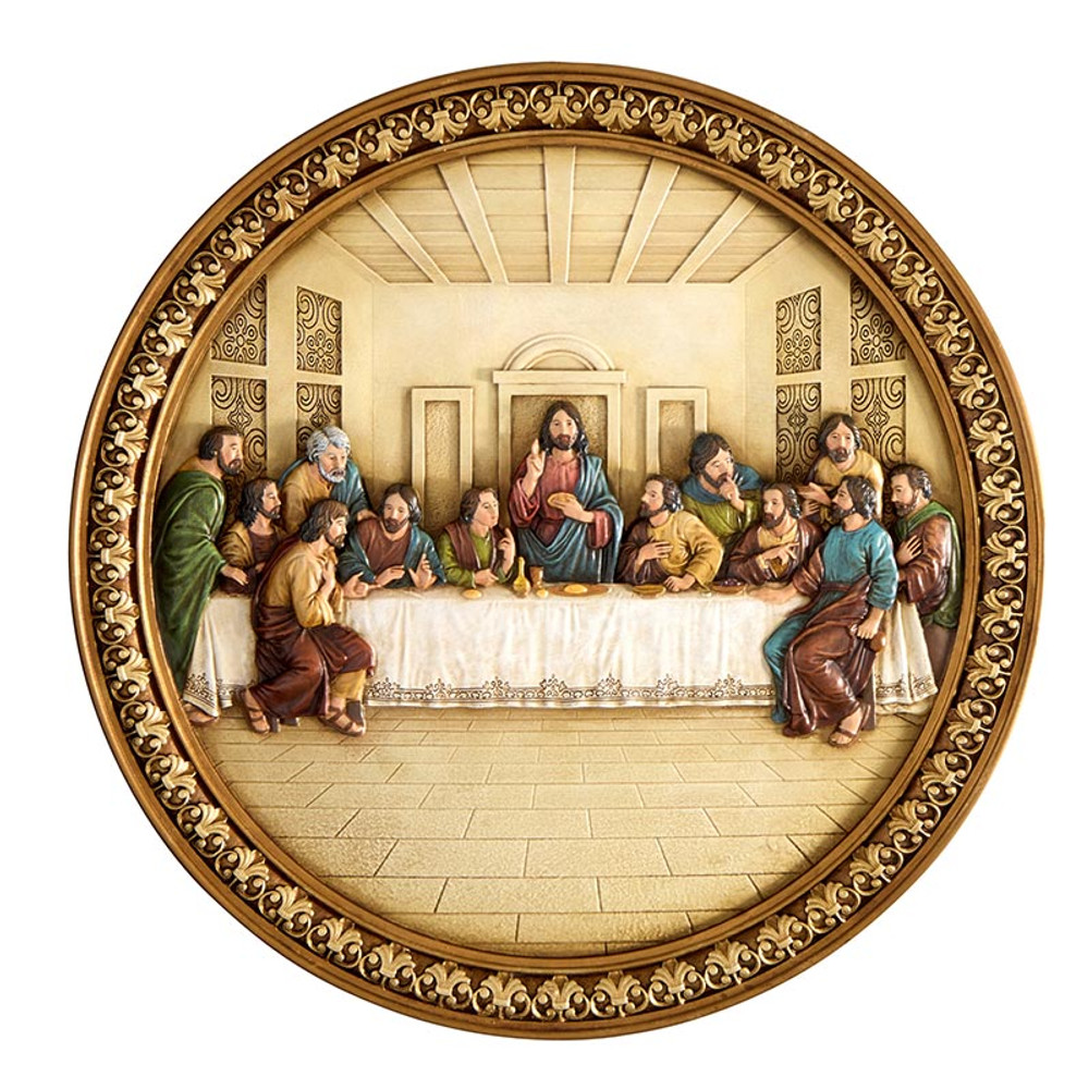 R2054 Last Supper Wall Plaque