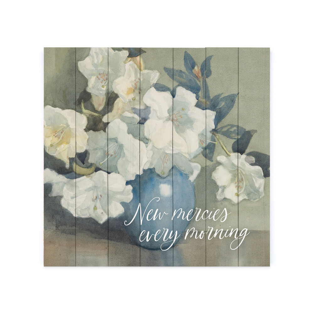 PNL1020 24.5 x 24 in. Pallet Wall Art -   Mercies