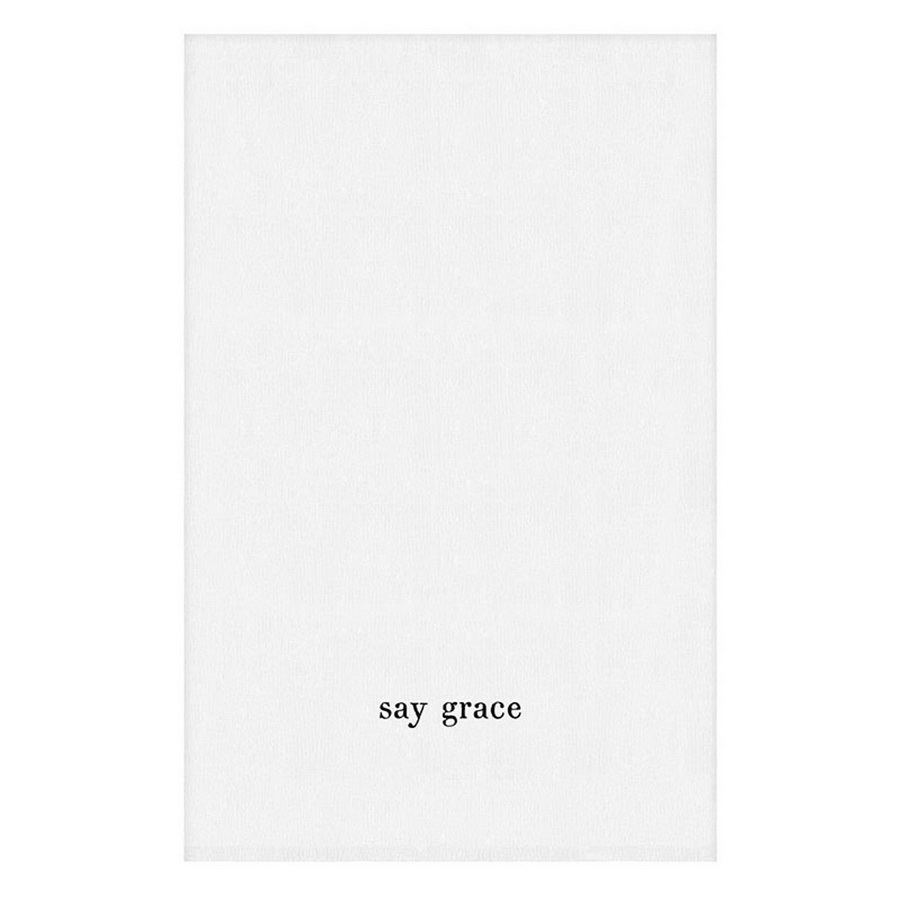 Picture of Christian Brands R0347 30 x 30 in. Face to Face Thirsty Boy Towel - Say Grace