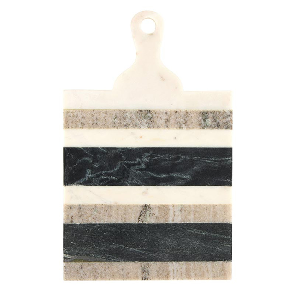 Picture of Christian Brands R0154 Stripe Marble Board with Handle