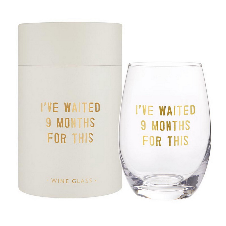 Picture of Christian Brands R1390 Sips Stemless Wine Glass - I Have Waited 9 Months for This