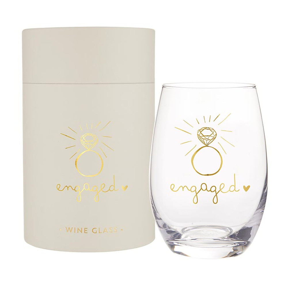Picture of Christian Brands R1586 Stemless Wine Glass - Engaged