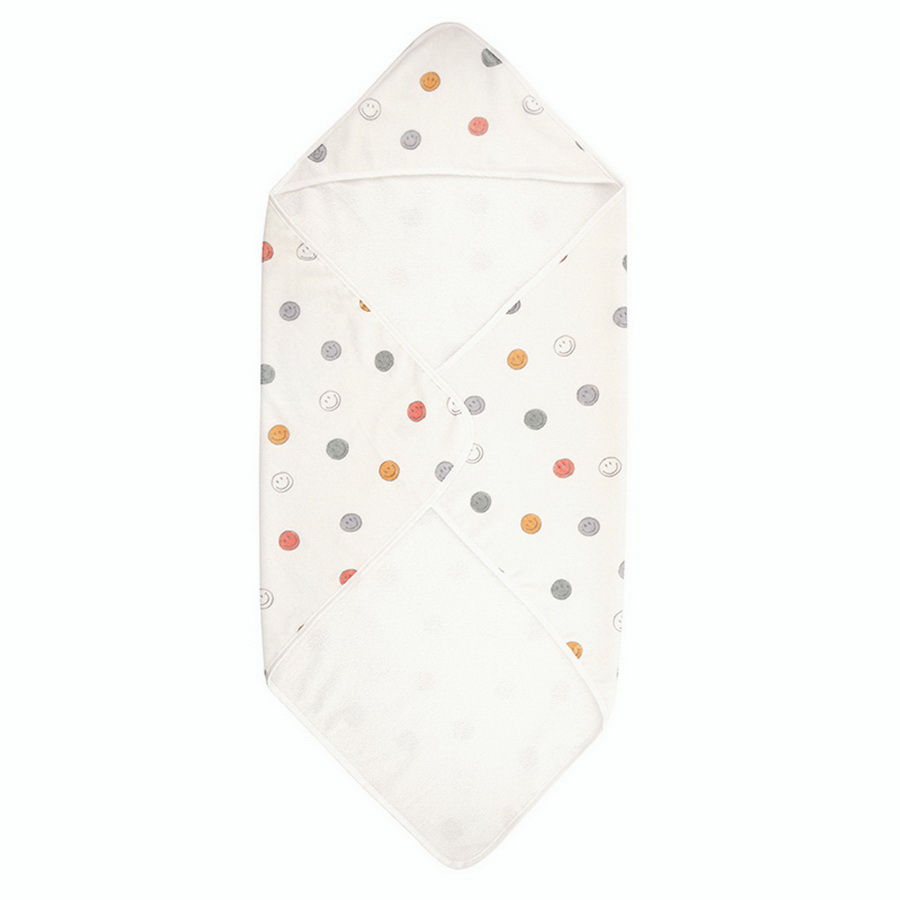 R1461 Stephan Baby Hooded Towel - Smile