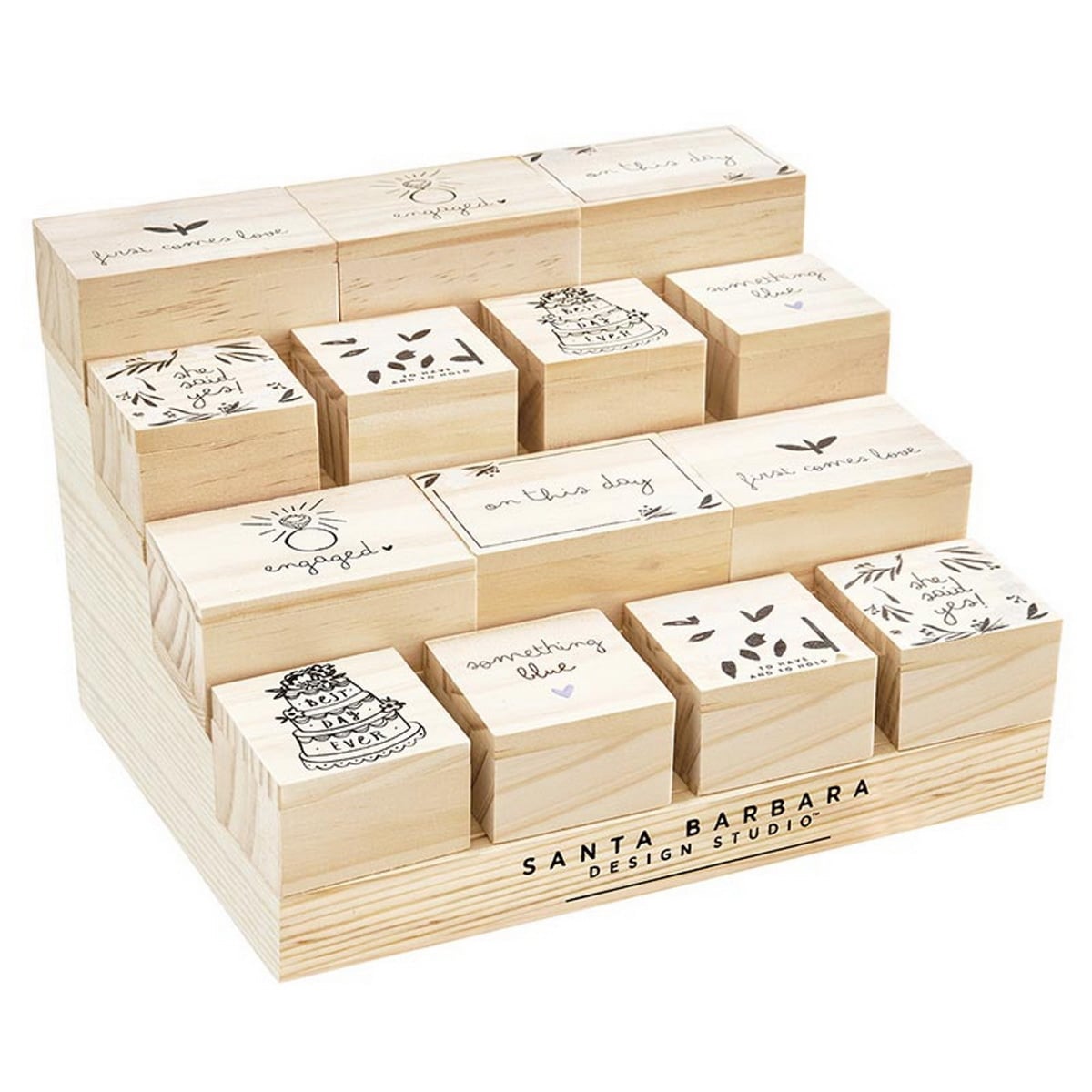 R0466 Treasure Box Wedding Jewelry Filled Display