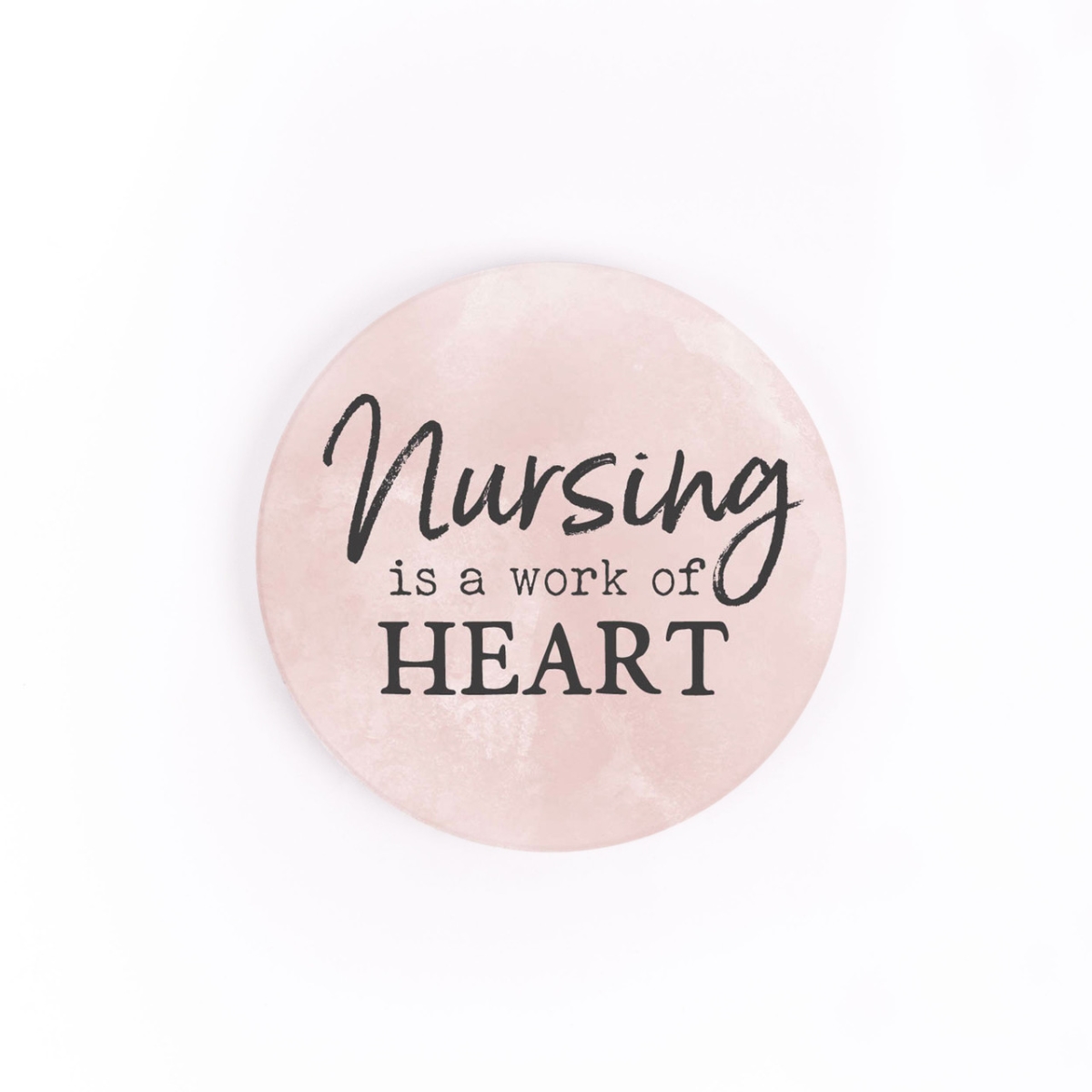 Picture of Christian Brands CSTS0578 2.75 in. Nursing is A Work of Heart Ceramic Car Coaster