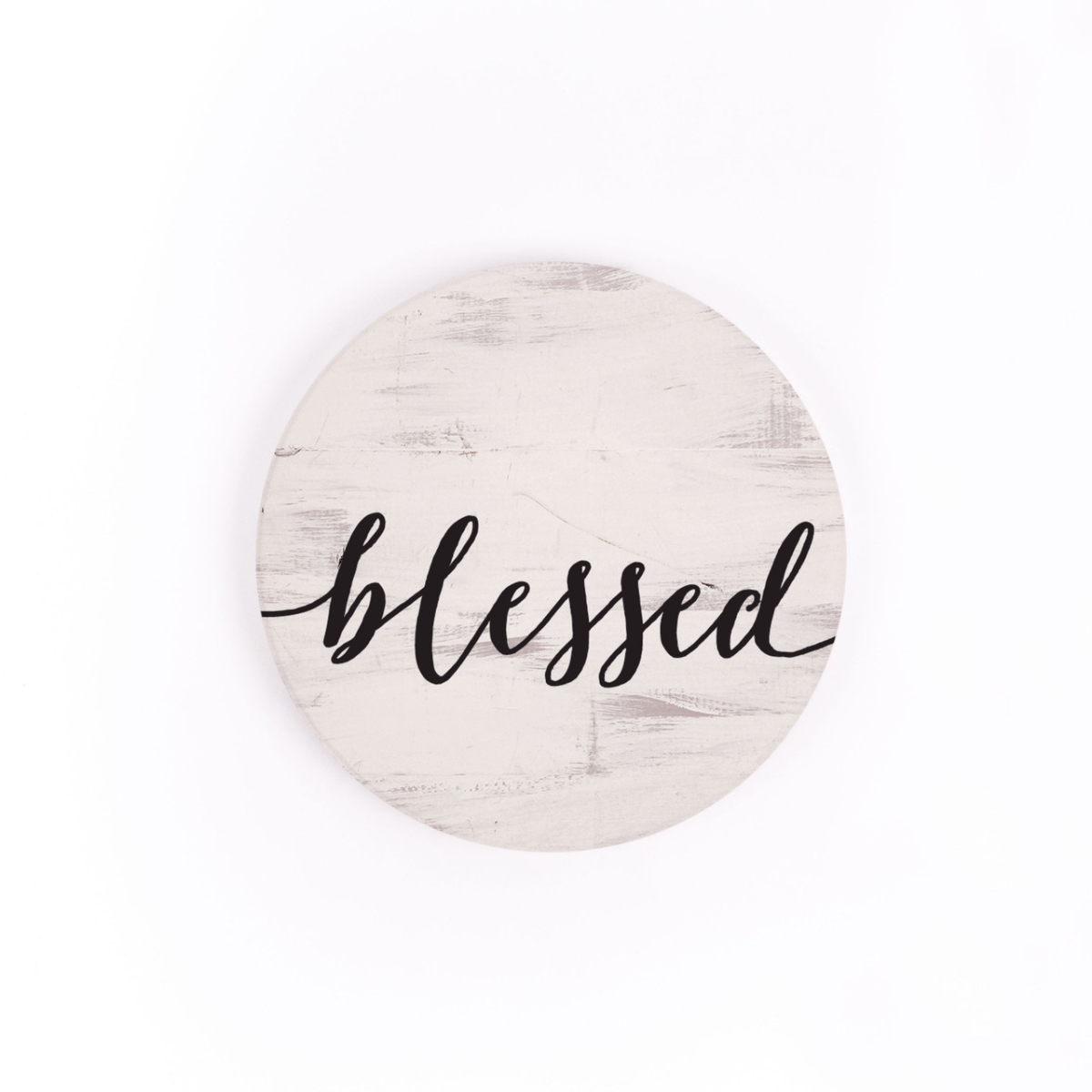 CSTS0597 2.75 in. Blessed Ceramic Car Coaster