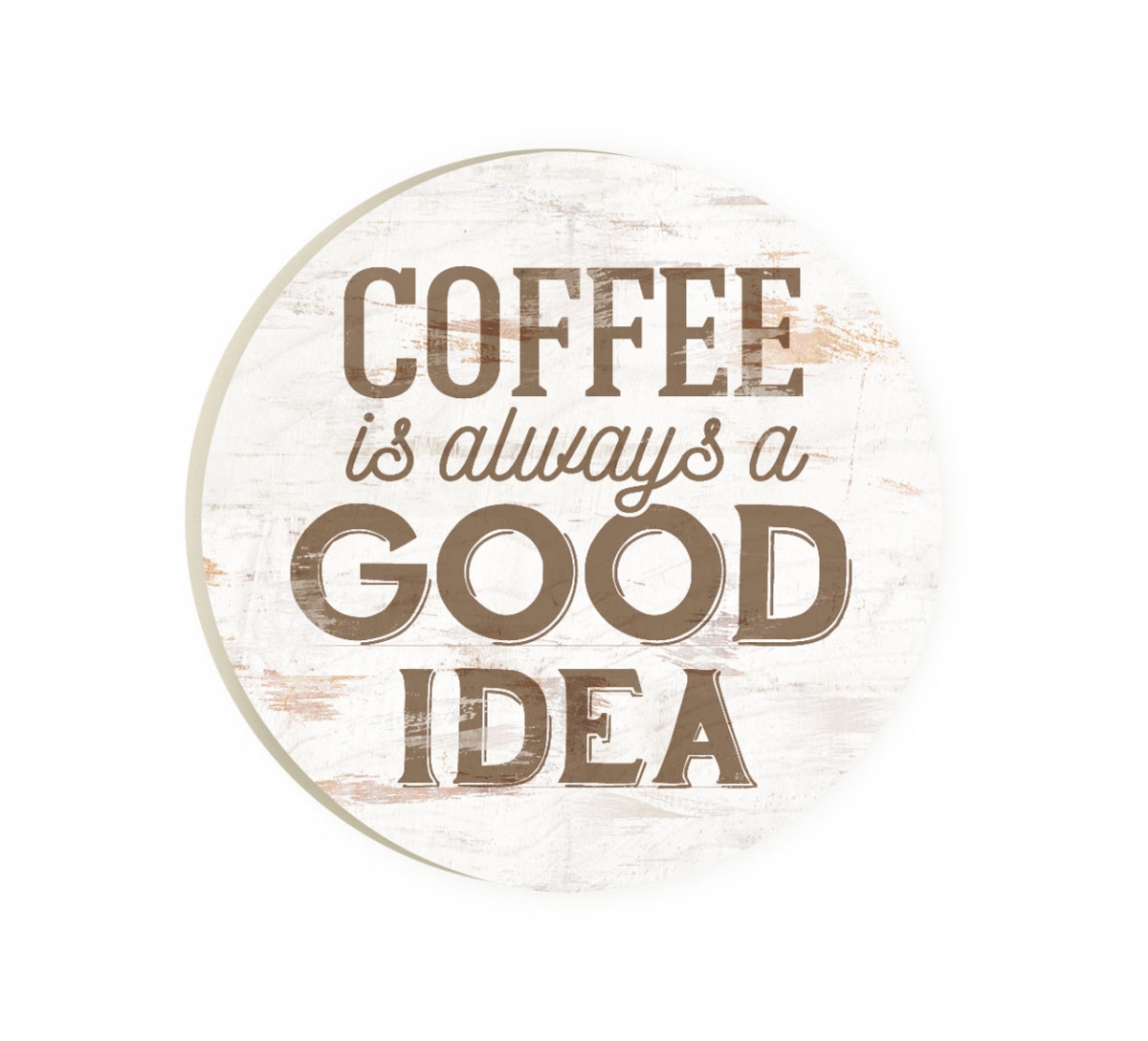Picture of Christian Brands CSTS0604 2.75 in. Coffee Ceramic Car Coaster