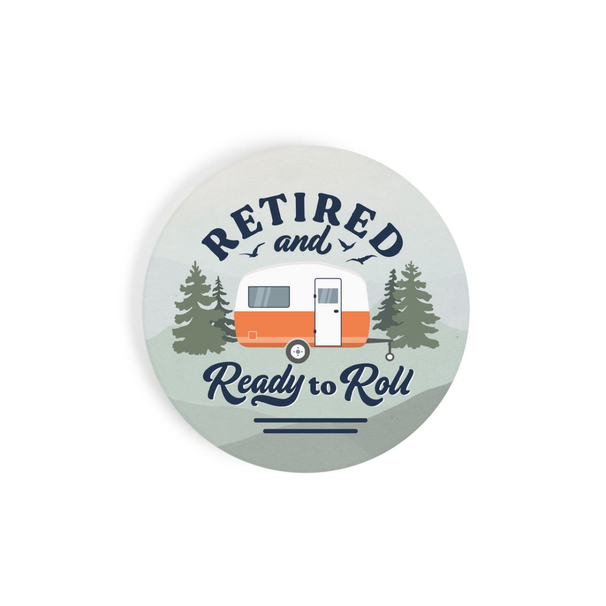 CST0655 2.75 in. Retired & Ready to Roll Car Coaster