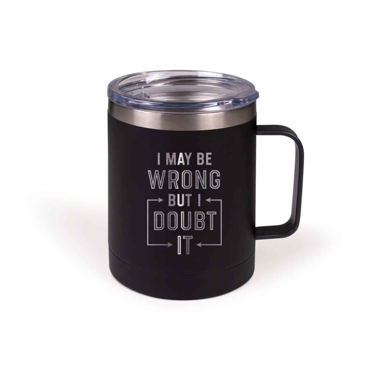 Picture of Christian Brands BTL0018 4.5 x 4.5 in. I May Be Wrong But I Doubt It Tumbler