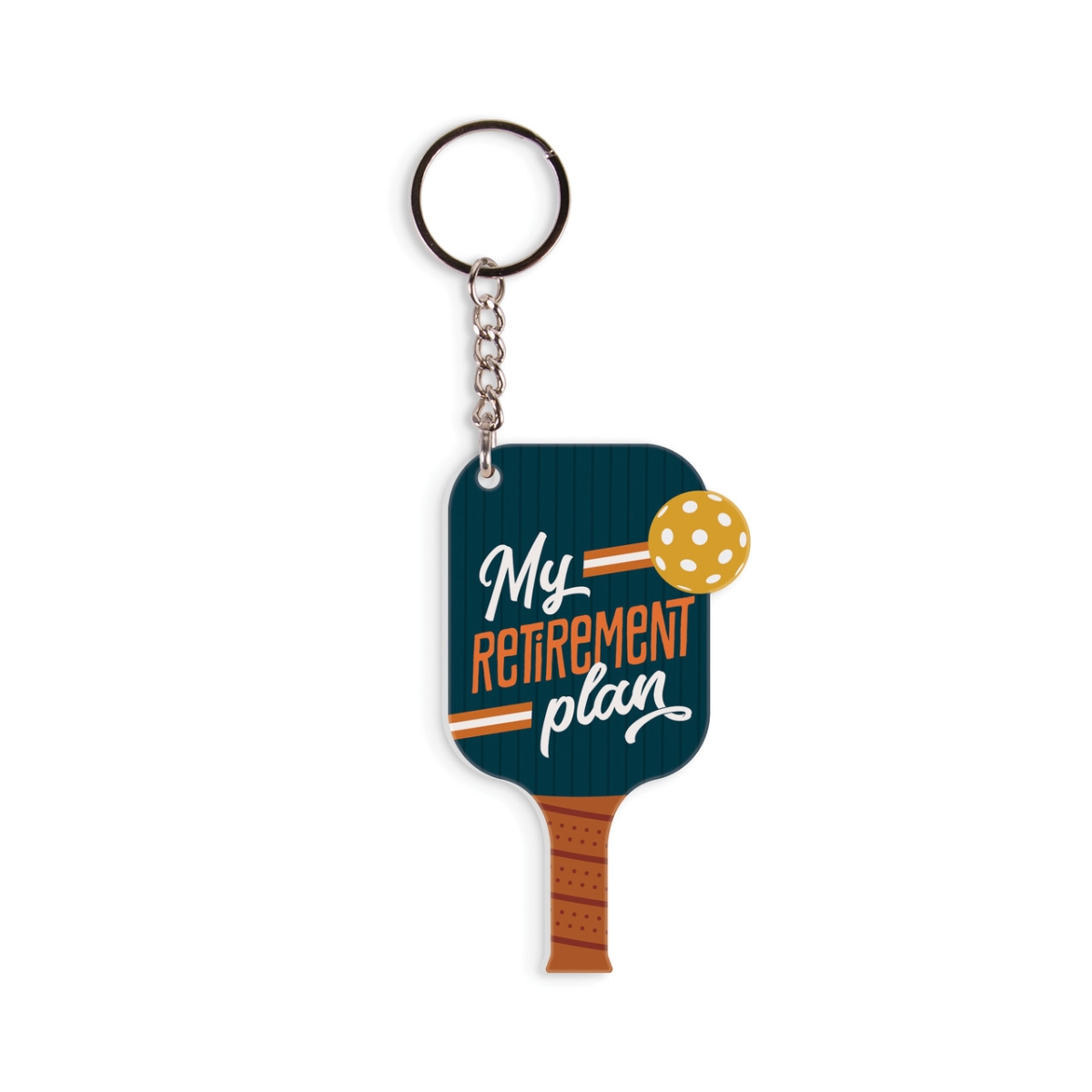 AKC0131 2 x 3.5 in. My Retirement Keychain
