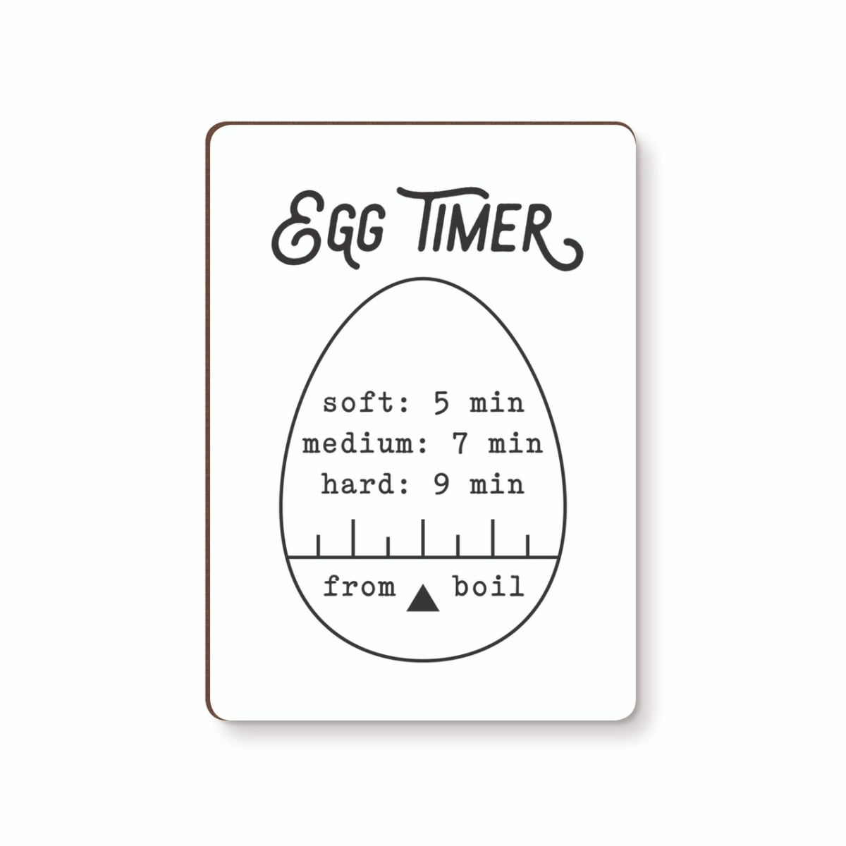 MGT0702 2.5 x 3.5 in. Egg Timer Magnet