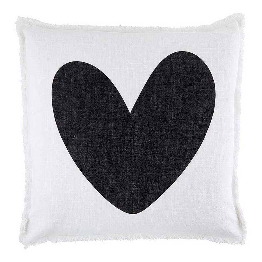 Picture of Christian Brands N2622A Bella Euro Pillowcase - Heart