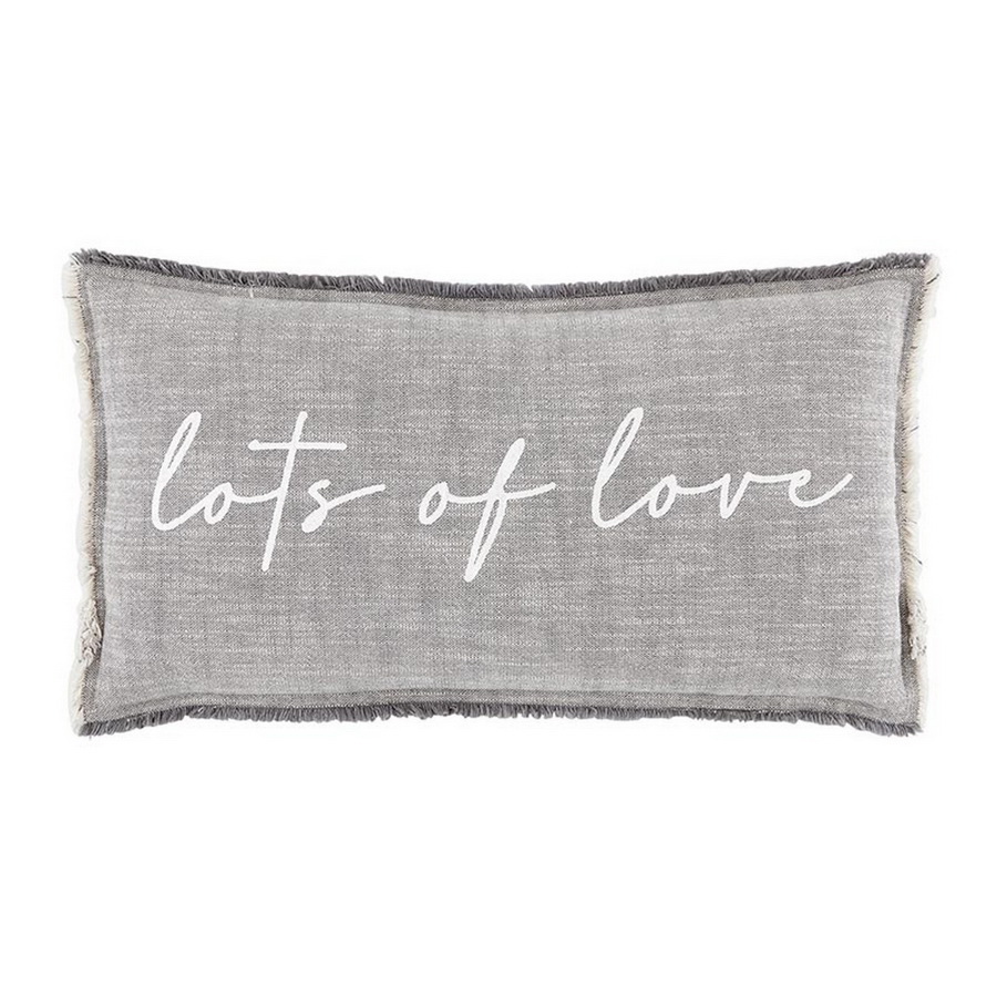 Picture of Christian Brands N2627A Bella Lumbar Pillowcase - Lots of Love