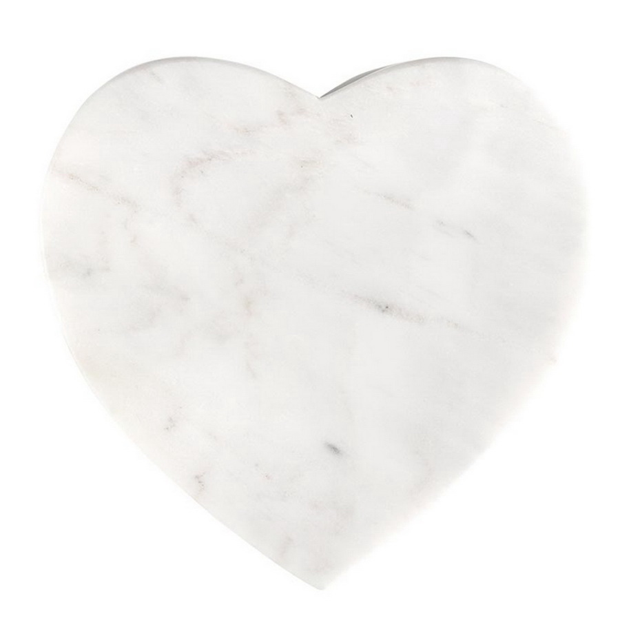 Picture of Christian Brands R0308 Holiday Marble Heart Coaster&#44; Set of 4