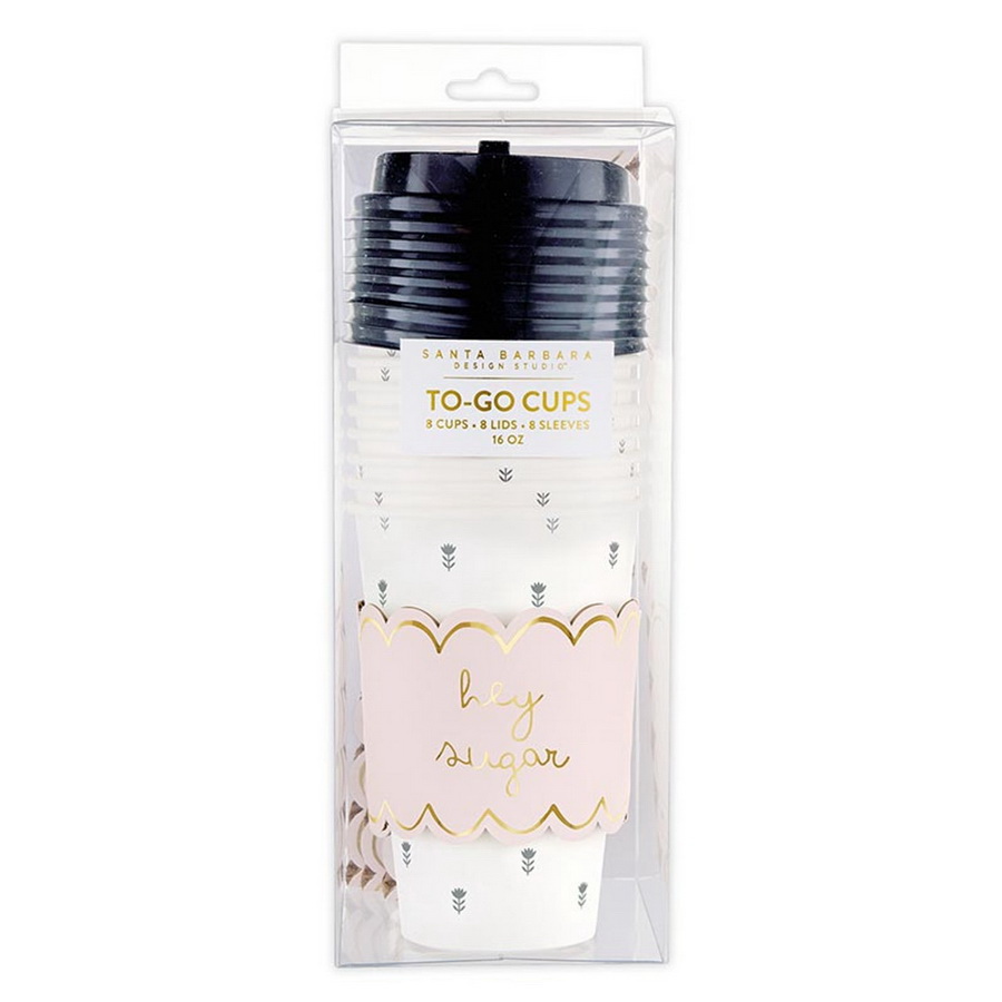 R0495 Paper Coffee Cup - Hey Sugar