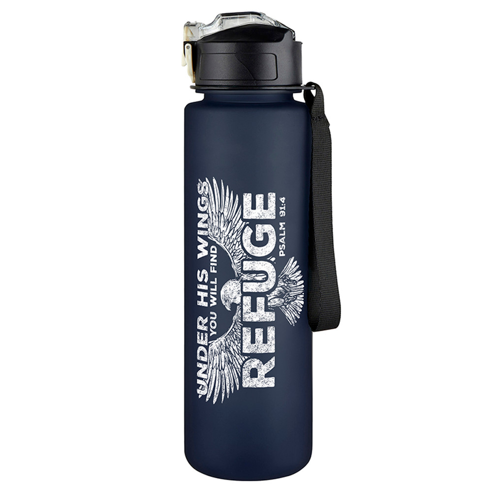 Picture of Christian Brands R0545 Under His Wings Water Bottle, Pack of 4