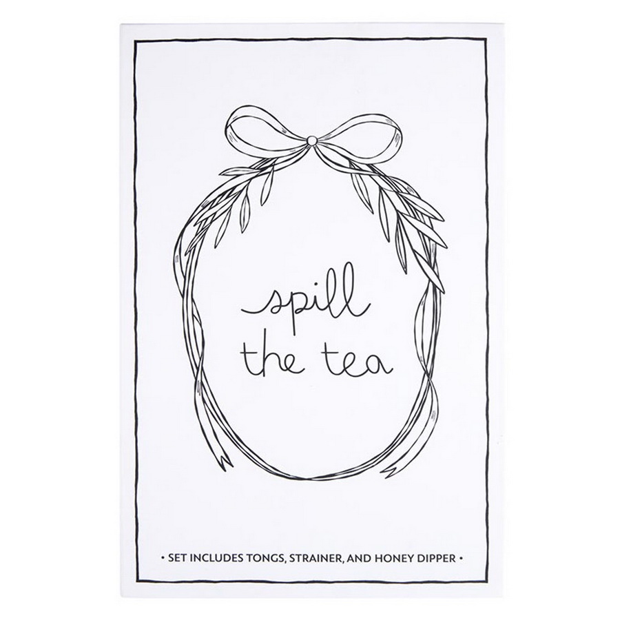 Picture of Christian Brands R0217 Table Sugar Tea Essential Book Box - Spill the Tea