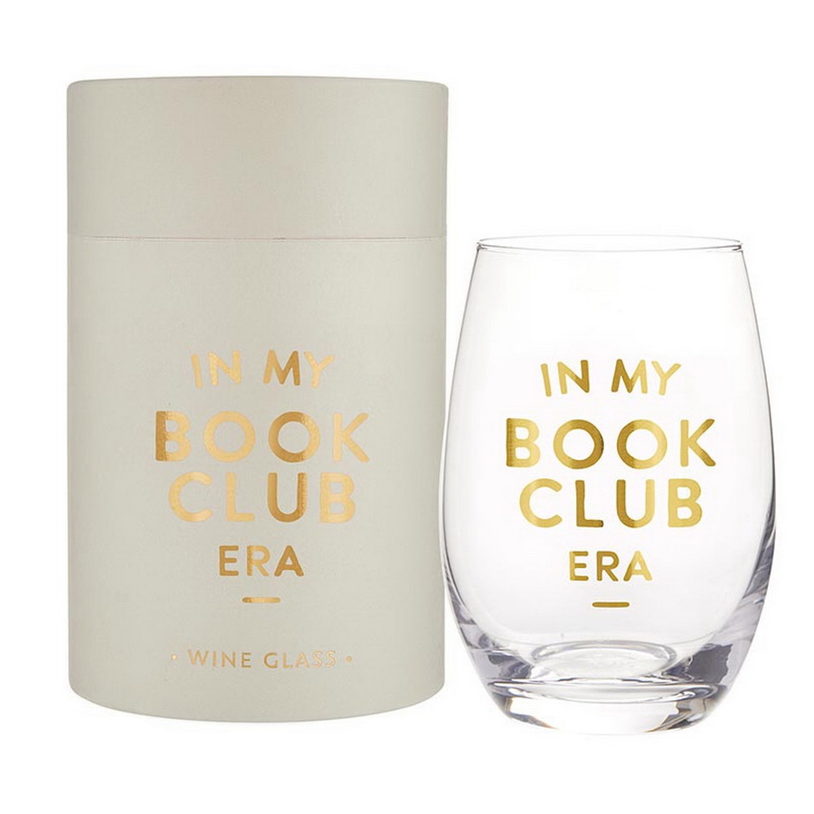 Picture of Christian Brands R0231 Sipping Pretty Stemless Wine Glass - In My Book Club Era