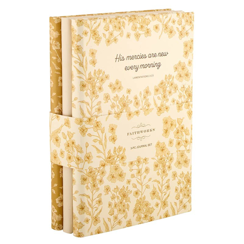 R1939 Journals Book - His Mercies - 3 Piece