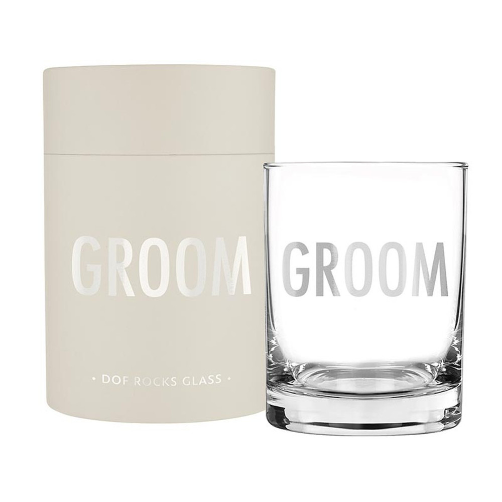 Picture of Christian Brands R1591 DOF Rocks Glass - Groom