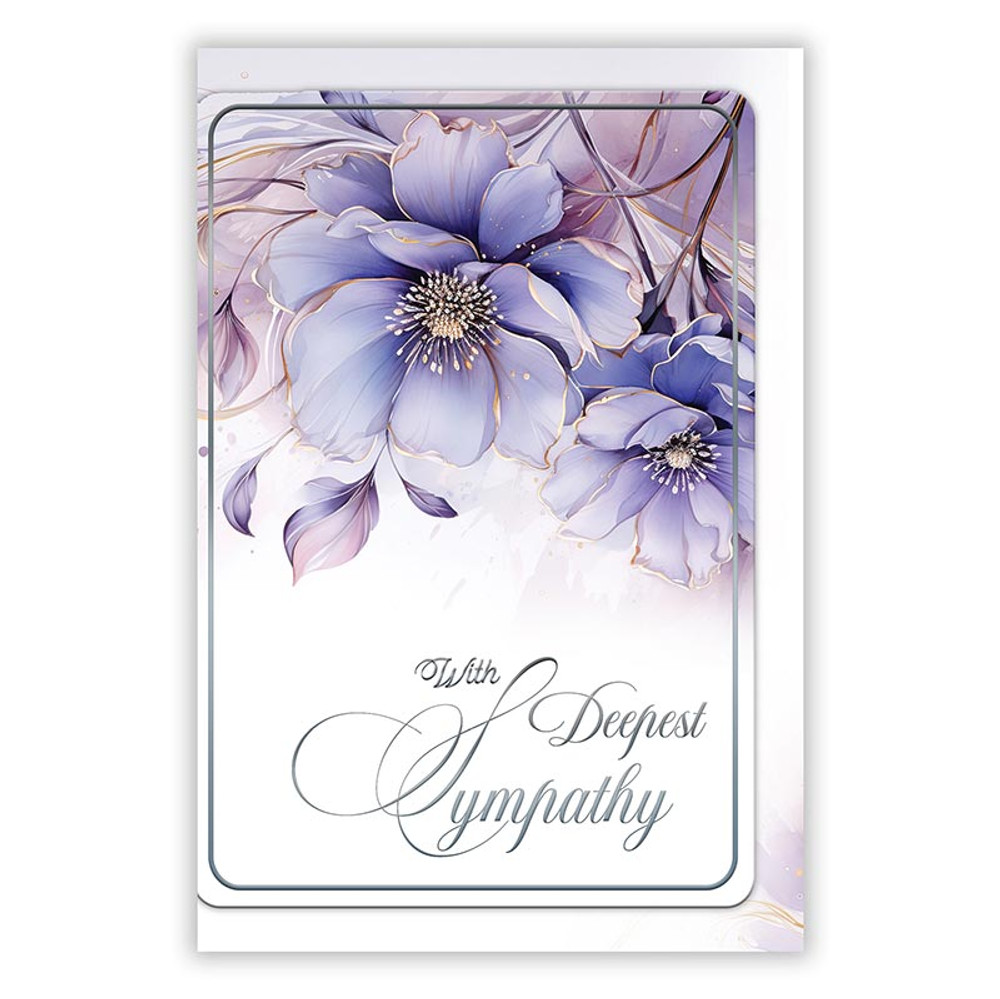 R2035 with Deepest Sympathy Trifold Card