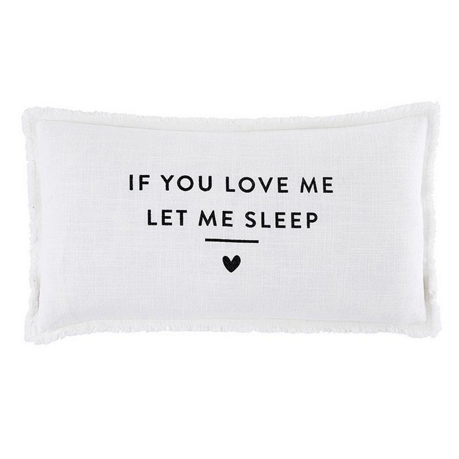 Picture of Christian Brands N2626A Bella Lumbar Pillowcase - Let Me Sleep